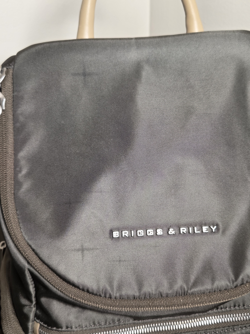 Briggs & Riley Rhapsody U-Zip Travel Backpack - Olive Green - Picture 15 of 16